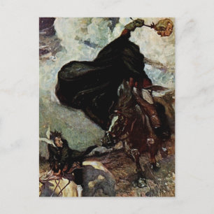 Hij zag de Goblin Rising Briefkaart