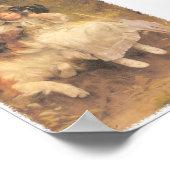 Hij zal je niet belasten met digitaal gewijzigd poster (Hoek)