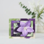 Hij zal je stilhouden met zijn liefde briefkaart (Staand voorkant)