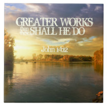 Hij zal John 14:12 doen.