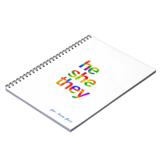 Hij zegt dat ze spreuken notitieboek (Linkerzijde)