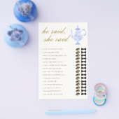 Hij zei dat bruidsthee China kant elegant is Flyer (Enkel)