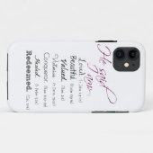 Hij zei dat ik... Christelijk iPhone-Hoesje Case-Mate iPhone Case (Achterkant (horizontaal))