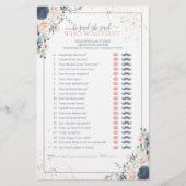 Hij zei dat ze Blue Blush Vrijgezellenfeest spel z (Voorkant)