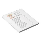 HIJ ZEI DAT ZE BOOTS Bubbly Vrijgezellenfeest GAME Notitieblok (Schuin)