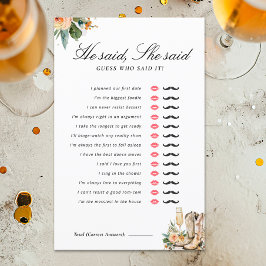 Hij zei dat ze Boots Bubbly Vrijgezellenfeest spel