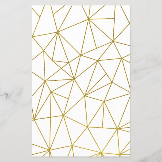 Hij zei dat ze de Gold Greenery Shower-spelkaart z Flyer (Achterkant)