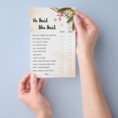 Hij zei dat ze de kerstkaart van het Vrijgezellenf Flyer (Hand)