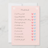 Hij zei dat ze een vrijgezellenfeest had gezegd kaart (Voorkant)