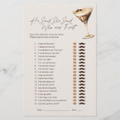 Hij zei dat ze Espresso Martini Bridal Game zei (Voorkant)