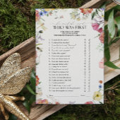 Hij zei dat ze gedrukt bloemig Vrijgezellenfeest s