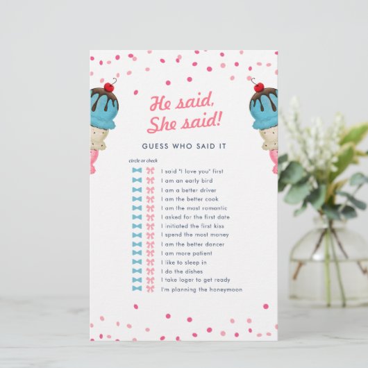 Hij zei dat ze gokte wie het beste Vrijgezellenfee (Staand voorkant)