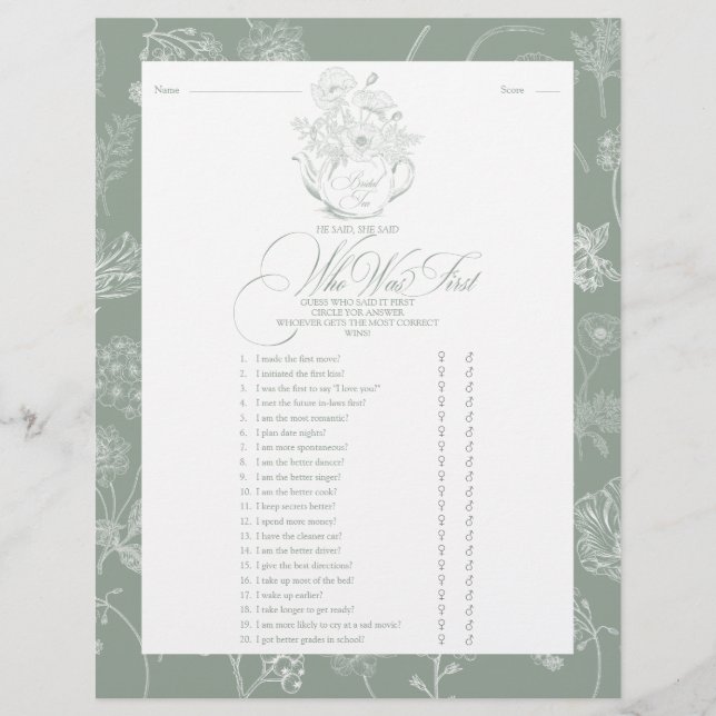 Hij zei dat ze het Vrijgezellenfeest spel zei (Voorkant)