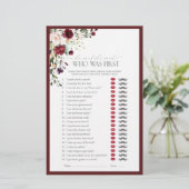 Hij zei dat ze het Vrijgezellenfeest van Burgundy  (Staand voorkant)