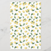 Hij zei dat ze Lemon Vrijgezellenfeest Game Kaart  (Achterkant)