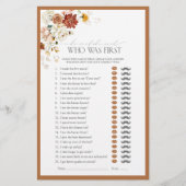 Hij zei dat ze Oranje bloemen Vrijgezellenfeest sp (Voorkant)