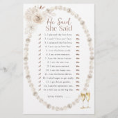 Hij zei dat ze spel zei (Voorkant)