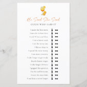 Hij zei dat ze Vrijgezellenfeest spel Aperol Sprit (Voorkant)