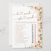 Hij zei dat ze Vrijgezellenfeest spel zei | Boho R (Voorkant)