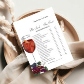 Hij zei dat ze Vrijgezellenfeest spelkaart zei Aankondiging