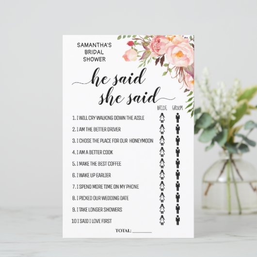 Hij zei dat ze vrijgezellenfeest tweetalige game z (Staand voorkant)