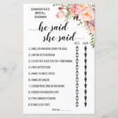 Hij zei dat ze vrijgezellenfeest tweetalige game z (Voorkant)