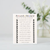 Hij zei dat ze zei (Staand voorkant)