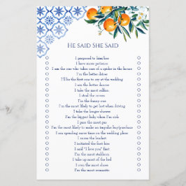 Hij zei dat ze zei blauwe talavera citrus bruidssp