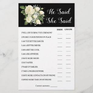 Hij zei dat ze zei dat de Kaart van de schoenensch