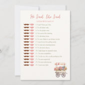 Hij zei dat ze zei dat de markt Vrijgezellenfeest  Kaart (Voorkant)