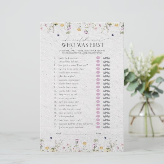 Hij zei dat ze zei dat de zomer wilde bloemen douc (Staand voorkant)