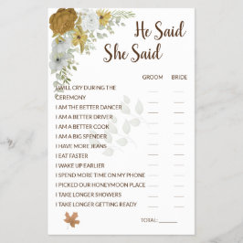 Hij zei dat ze zei dat het Vrijgezellenfeest van B Flyer