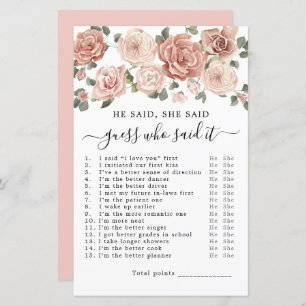 Hij zei dat ze zei dat Vrijgezellenfeest Game