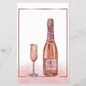 Hij zei dat ze zei dat Vrijgezellenfeest Game Pros Flyer (Achterkant)