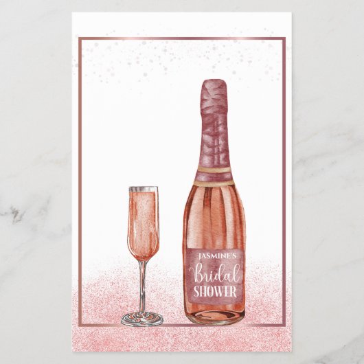 Hij zei dat ze zei dat Vrijgezellenfeest Game Pros Flyer (Achterkant)