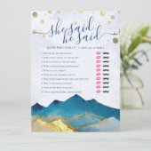 Hij zei dat ze zei dat Vrijgezellenfeest met een m (Staand voorkant)