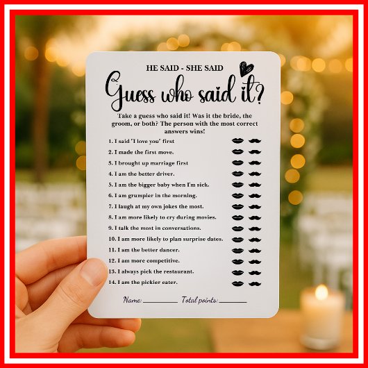 Hij zei dat ze zei dat Vrijgezellenfeest spel mode Kaart