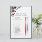 Hij zei dat ze zei dat ze Blue Bourgondië Vrijgeze (Staand voorkant)