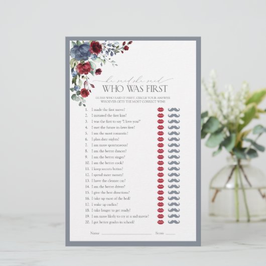 Hij zei dat ze zei dat ze Blue Bourgondië Vrijgeze (Staand voorkant)