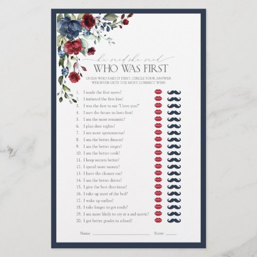 Hij zei dat ze zei dat ze Blue Bourgondië Vrijgeze (Voorkant)