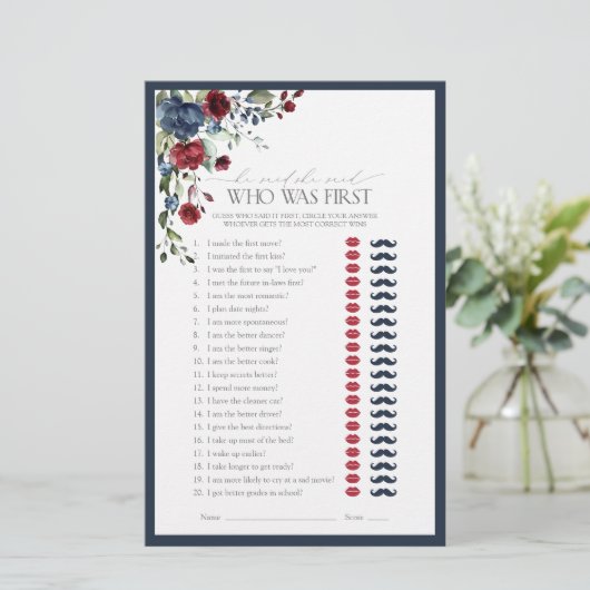 Hij zei dat ze zei dat ze Blue Bourgondië Vrijgeze (Staand voorkant)