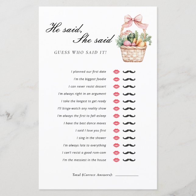 Hij zei dat ze zei dat ze vers van de markt bruids (Voorkant)