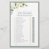 Hij zei dat ze zei dat ze wit groen Vrijgezellenfe (Voorkant)