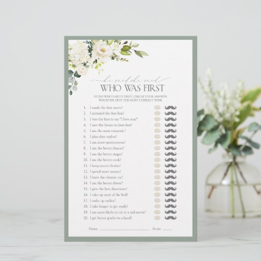 Hij zei dat ze zei dat ze wit groen Vrijgezellenfe (Staand voorkant)