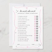 Hij zei dat ze zei en zou ze liever een spelletje kaart (Voorkant)