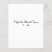 Hij zei dat ze zei | Modern minimaal Vrijgezellenf (Achterkant)