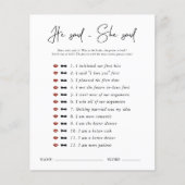 Hij zei dat ze zei | Modern minimaal Vrijgezellenf (Voorkant)