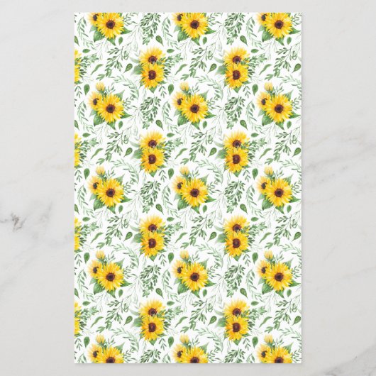 Hij zei dat ze Zonnebloem Vrijgezellenfeest Game C Flyer (Achterkant)