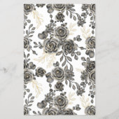 Hij zei dat zij zei dat Black Rose Bruidsfeest spe Flyer (Achterkant)