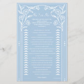 Hij zei, hij zei dat Schattige huwelijksspel afdru (Voorkant)